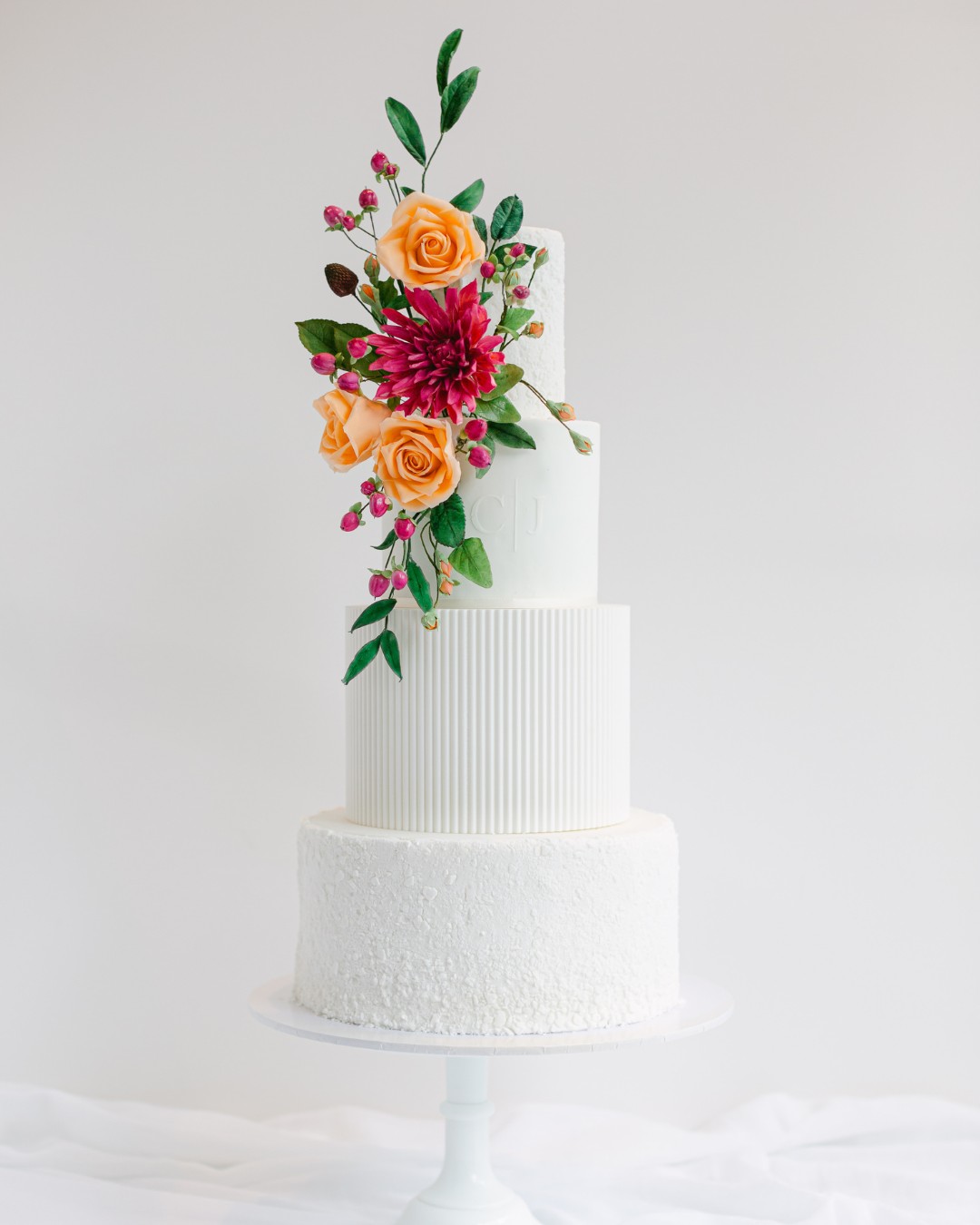 BoldFlorals_WeddingCake_IcedInnovations